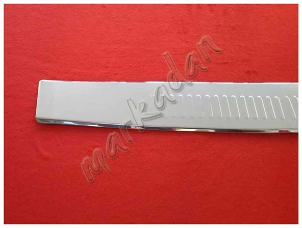 Markadan VW T4 Transporter Krom Arka Tampon Eşiği 1995-2003 Paslanmaz Çelik - Resim 2