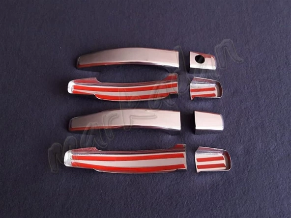 Markadan Opel Ampera Krom Kapı Kolu 2012 Sonrası 4 Kapı Paslanmaz Çelik ürün görseli