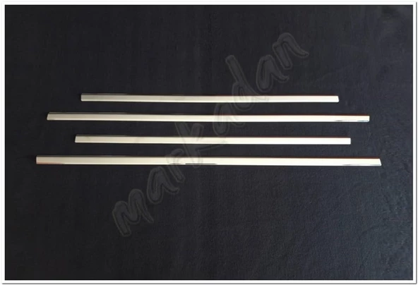 Markadan Ford Focus HB Krom Cam Çıtası 2005-2011 4 Parça Paslanmaz Çelik ürün görseli