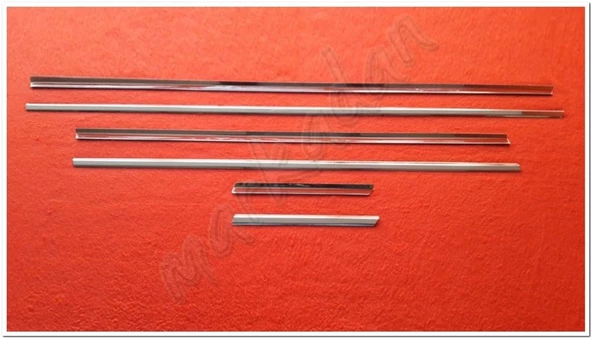 Markadan Bmw X5 Krom Cam Çıtası 2006-2013 6 Parça Paslanmaz Çelik - Resim 3