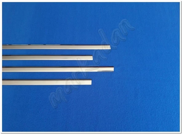 Ford Focus HB Krom Cam Çıtası 2005-2011 4 Parça Paslanmaz Çelik - Resim 3