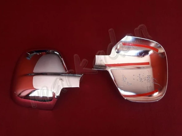 DB Chrome Citroen Berlingo Krom Ayna Kapağı 2019 Sonrası 2 Parça Abs Krom - Resim 2