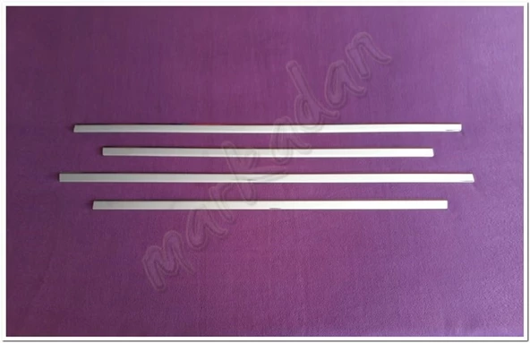 WOC Chrome Ford Focus HB Krom Cam Çıtası 2005-2011 4 Parça Paslanmaz Çelik ürün görseli