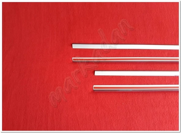 DB Chrome Ford Focus HB Cam Çıtası Nikelajı 2005-2011 4 Parça P.Çelik - Resim 4