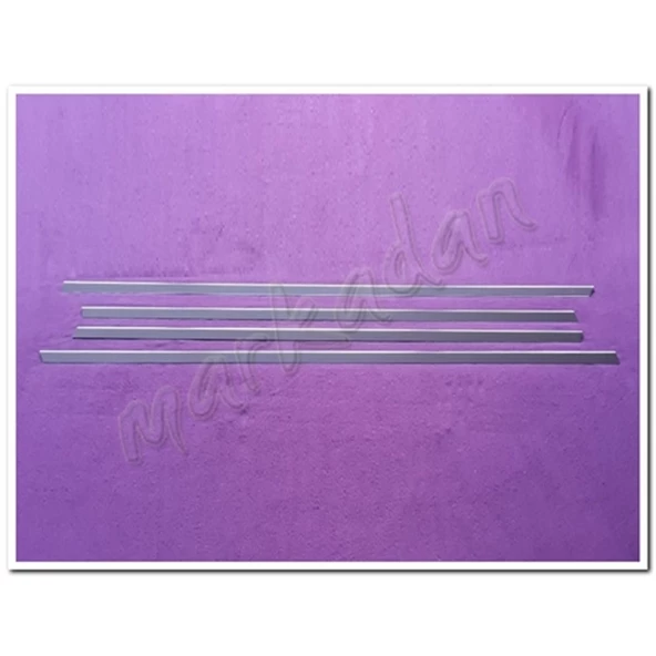 WOC Chrome Fiat Egea HB Krom Cam Çıtası 2015 Sonrası 4 Parça Paslanmaz Çelik ürün görseli