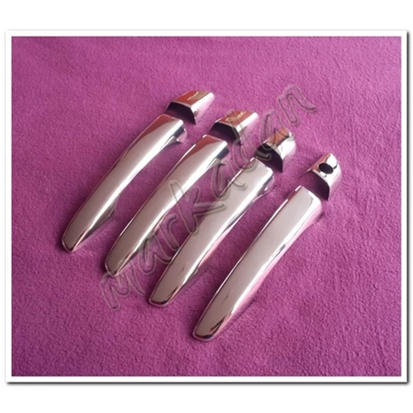 WOC Chrome Citroen DS5 Sensörsüz Krom Kapı Kolu 2011-2018 4 Kapı 8 Parça Paslanmaz Çelik ürün görseli