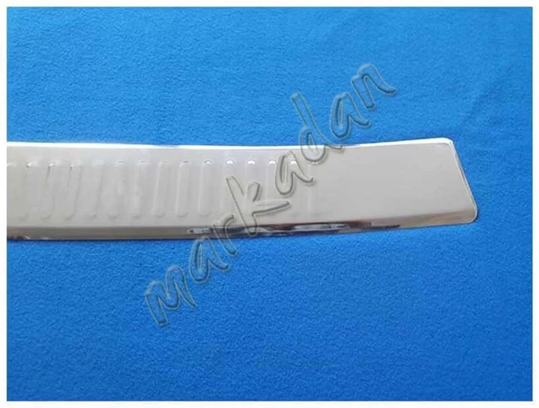 VW T5 Caravelle Krom Arka Tampon Eşiği 2003-2014 Paslanmaz Çelik - Resim 2