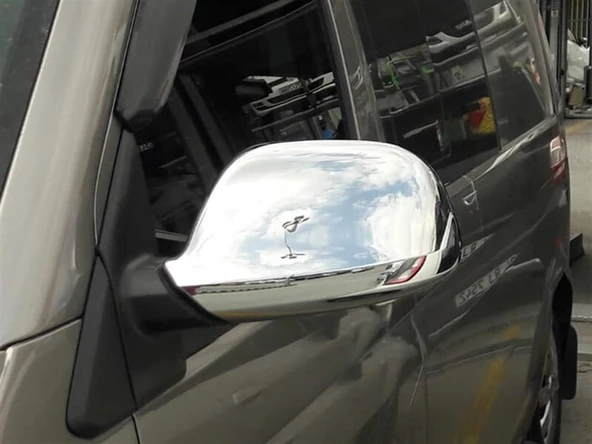VW T6 Transporter Krom Ayna Kapağı 2015-2024 2 Parça Abs Krom - Resim 4