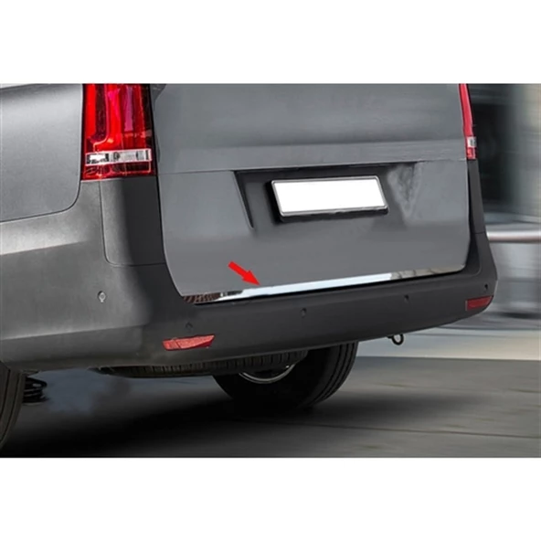 DB Chrome Mercedes Vito Krom Bagaj Alt Çıta 2014 Sonrası P.Çelik ürün görseli