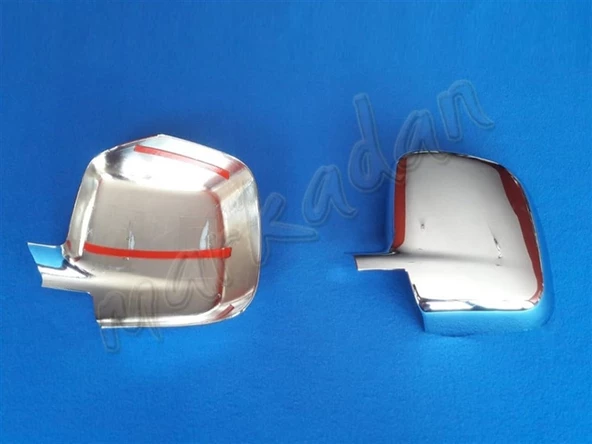 Citroen Nemo Krom Ayna Kapağı 2008 Sonrası 2 Parça Abs Krom - Resim 2