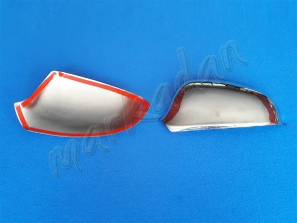 Opel Astra J Krom Ayna Kapağı 2010 Sonrası 2 Parça Paslanmaz Çelik - Resim 2