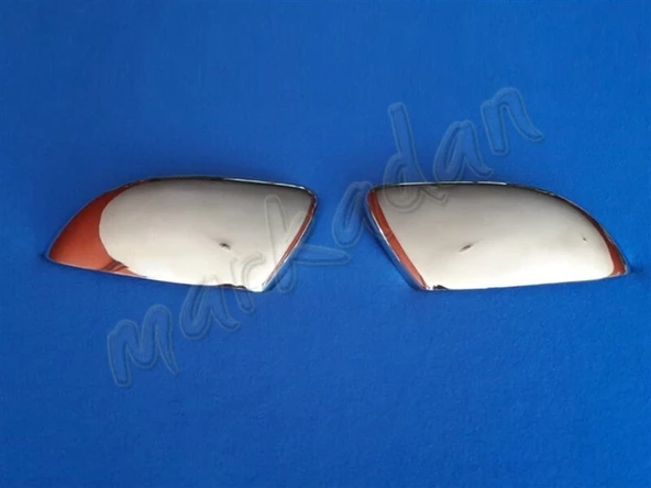 VW Golf 6 Krom Ayna Kapağı 2009-2012 2 Parça Paslanmaz Çelik
