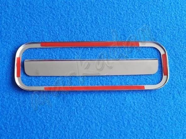 VW T5 Caravelle Krom Bagaj Açma 2010-2014 2 Parça Paslanmaz Çelik - Resim 2