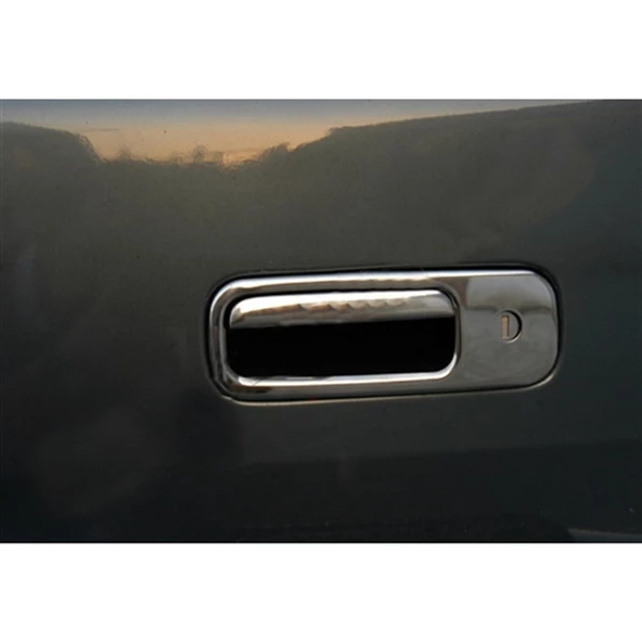 VW T5 Caravelle Krom Bagaj Açma 2003-2010 2 Parça Paslanmaz Çelik - Resim 3