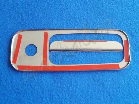 VW T5 Caravelle Krom Bagaj Açma 2003-2010 2 Parça Paslanmaz Çelik - Resim 2