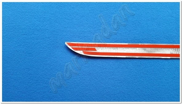 Ford Mondeo Krom Bagaj Alt Çıta 2001-2007 Paslanmaz Çelik - Resim 4