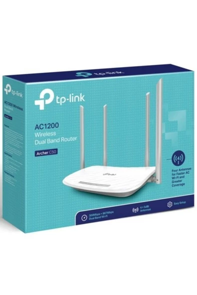 TP-LINK Archer C50 Ac1200 Dual Band Router