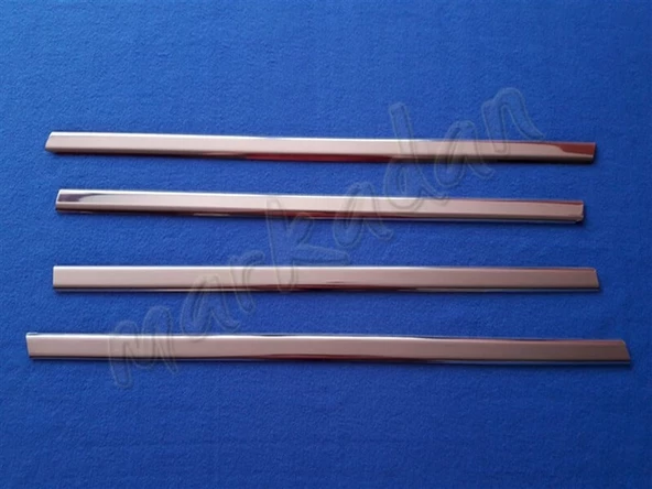 Fiat Palio Krom Cam Çıtası 1998-2011 4 Parça Paslanmaz Çelik ürün görseli