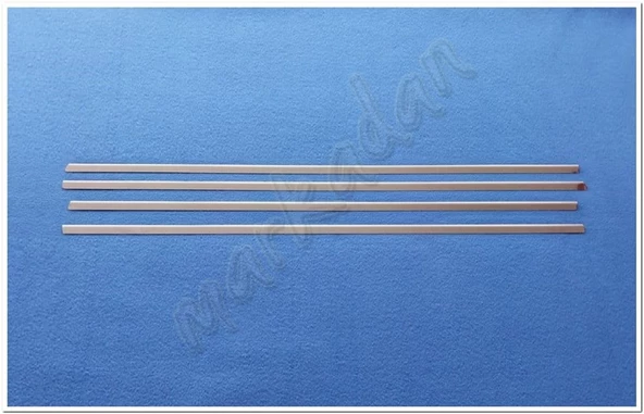 Suzuki Grand Vitara Krom Cam Çıtası 2006-2011 4 Parça Paslanmaz Çelik ürün görseli