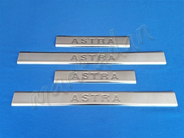 Opel Astra G Krom Kapı Eşiği 1998-2009 4 Parça Paslanmaz Çelik ürün görseli