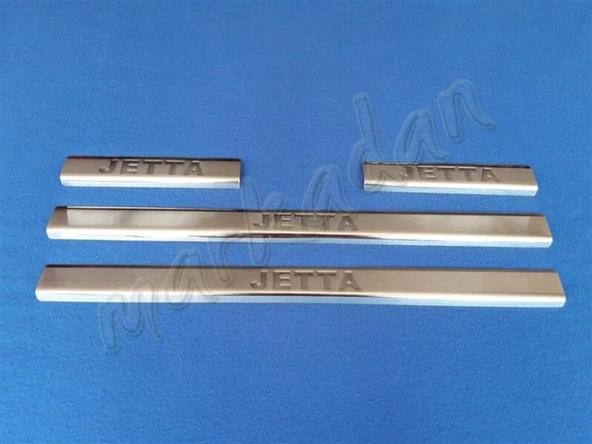 VW Jetta Krom Kapı Eşiği 2006-2011 4 Parça Paslanmaz Çelik