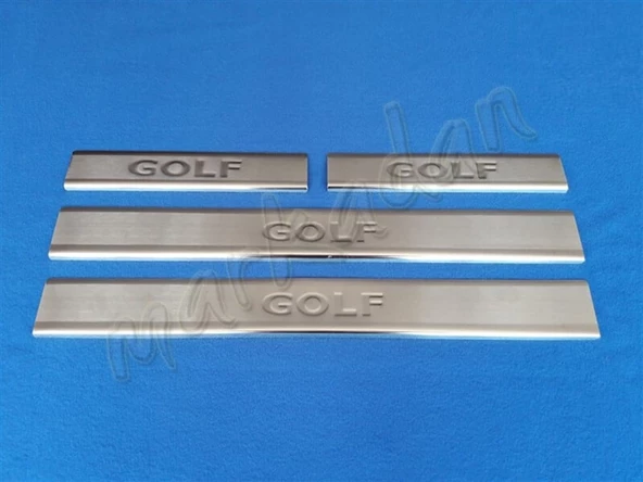 VW Golf 4 Krom Kapı Eşiği 1998-2004 4 Parça Paslanmaz Çelik ürün görseli