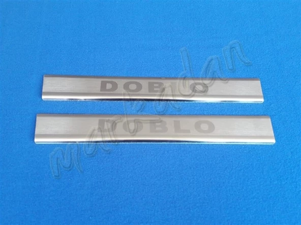 Fiat Doblo Krom Kapı Eşiği 2010-2023 2 Parça Paslanmaz Çelik
