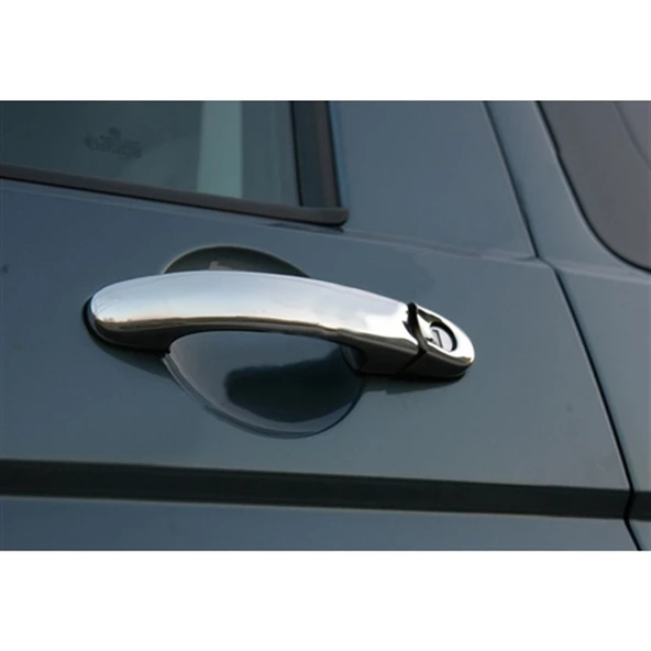 VW T5 Transporter Krom Kapı Kolu 2003-2014 4 Kapı Paslanmaz Çelik - Resim 4