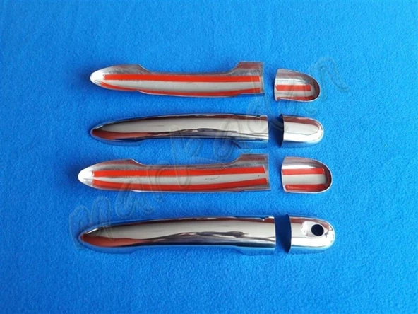 Mercedes Citan Krom Kapı Kolu 2013-2020 4 Kapı Paslanmaz Çelik - Resim 2