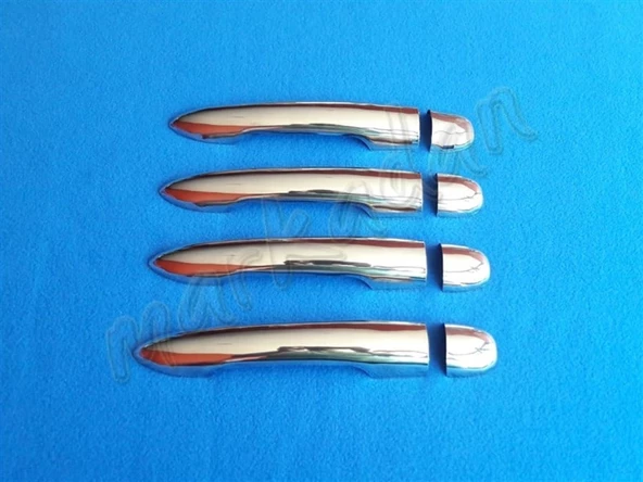 Renault Laguna 2 Krom Kapı Kolu 2003-2008 4 Kapı Paslanmaz Çelik - 1