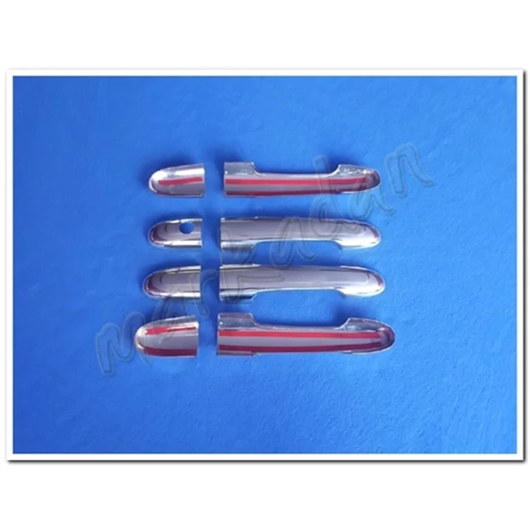 Mercedes Viano Sensörsüz Krom Kapı Kolu 2004-2014 4 Kapı Paslanmaz Çelik ürün görseli 1