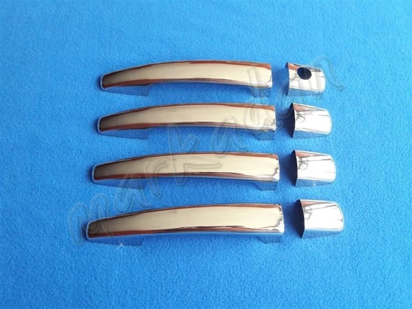 Citroen Jumpy Krom Kapı Kolu 2007-2016 4 Kapı Paslanmaz Çelik ürün görseli 1