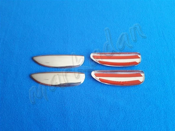 Dacia Logan Mcv Krom Kapı Kolu 2006-2013 4 Kapı Paslanmaz Çelik - Resim 2