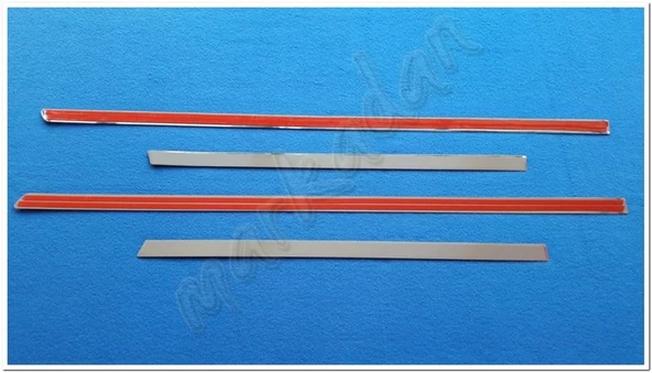 Hyundai Tucson Krom İnce Yan Kapı Çıtası 2015-2020 4 Parça Paslanmaz Çelik - Resim 4