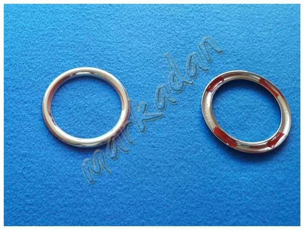 Ford Tourneo Courier Krom Sis Farı Çerçevesi 2014-2017 2 Parça Paslanmaz Çelik - Resim 4