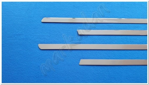 Hyundai Tucson Krom İnce Yan Kapı Çıtası 2015-2020 4 Parça Paslanmaz Çelik - Resim 3