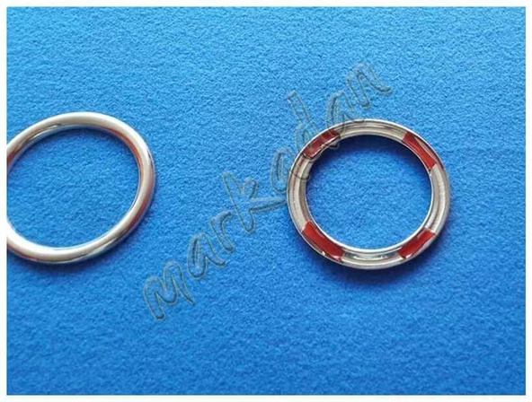 Ford Tourneo Courier Krom Sis Farı Çerçevesi 2014-2017 2 Parça Paslanmaz Çelik - Resim 3