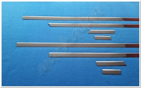 VW Passat B8 Krom Yan Kapı Çıtası 2015 Sonrası 8 Parça Paslanmaz Çelik - Resim 4