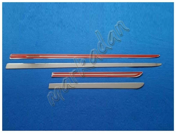 Kia Sportage Krom Yan Kapı Çıtası 2016-2021 4 Parça Paslanmaz Çelik - Resim 4