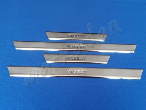 VW Passat B8 Krom Kapı Eşiği 2015 Sonrası 4 Parça Paslanmaz Çelik