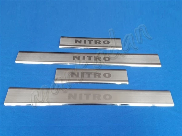 Dodge Nitro Krom Kapı Eşiği 2007-2012 4 Parça Paslanmaz Çelik ürün görseli