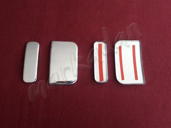 DB Chrome Citroen Berlingo Kapı Kolu Nikelajı 1996-2008 4 Kapı P.Çelik - Resim 2