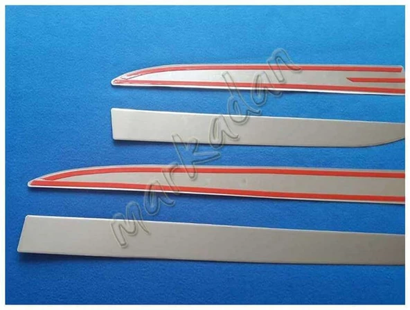 Hyundai Tucson Krom Geniş Yan Kapı Çıtası 2015-2020 4 Parça Paslanmaz Çelik - Resim 3