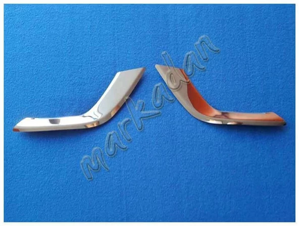 Ford Tourneo Courier Krom Sis Farı Çerçevesi 2018-2023 2 Parça Paslanmaz Çelik ürün görseli