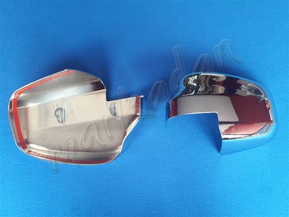 Ford Tourneo Courier Krom Ayna Kapağı 2017-2023 2 Parça Abs Krom - Resim 2