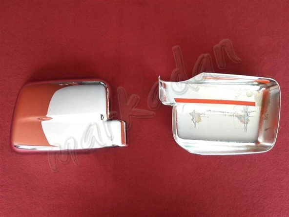 DB Chrome Ford Connect Krom Ayna Kapağı 2009-2014 2 Parça Abs Krom - Resim 2