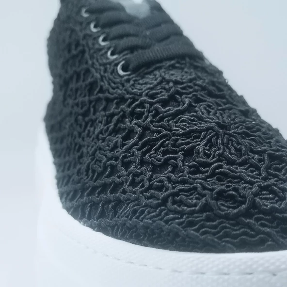 Janestt Kadın Örgü Ortapedik Taban Ayakkabı 131-9016 - 5