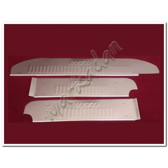 DB Chrome Mercedes Vito W639 Krom Kapı Eşiği 2003-2014 3 Parça P.Çelik ürün görseli