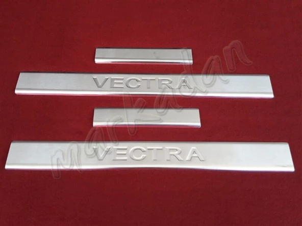 DB Chrome Opel Vectra C Krom Kapı Eşiği 2002-2009 4 Parça P.Çelik ürün görseli