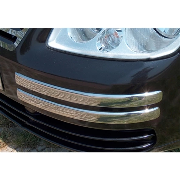 DB Chrome VW Caddy Ön Tampon Kaşı 2004-2010 4 Parça P.Çelik - Resim 2